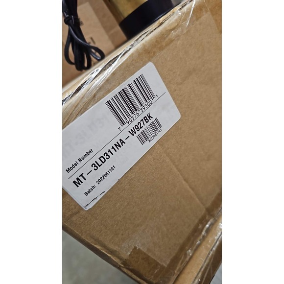 LED Multiple Spots LED Black Multiple Recessed Trim in Flood MT-3LD311NA-W927BK - Picture 2 of 2